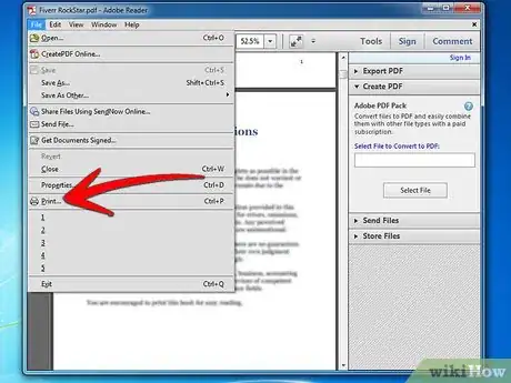 Image titled Print a Booklet Using Adobe Reader Step 2