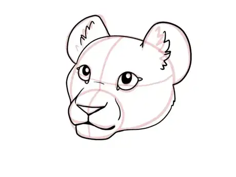 Image titled Draw A Lion Cub 1 5.png