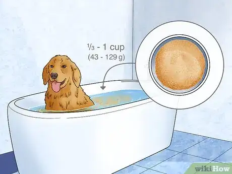 Image titled Use an Oatmeal Bath Step 2