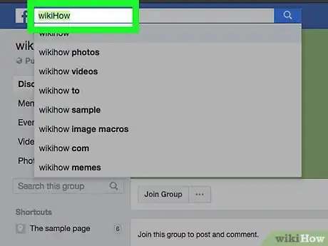 Image titled Join Groups on Facebook Step 8