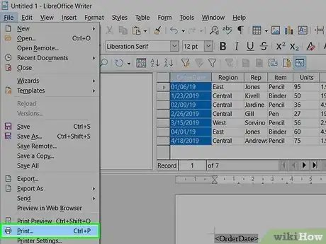 Image titled Convert a LibreOffice Spreadsheet Into a Database for Mail Merge Documents Step 20