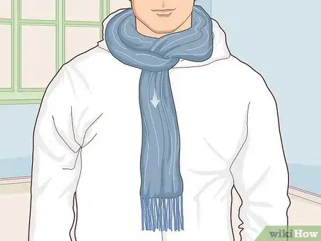 Image titled Wear a Scarf with a Hoodie Step 5