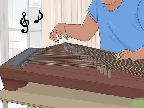 Image titled Play the Guzheng (Chinese Zither) Step 5