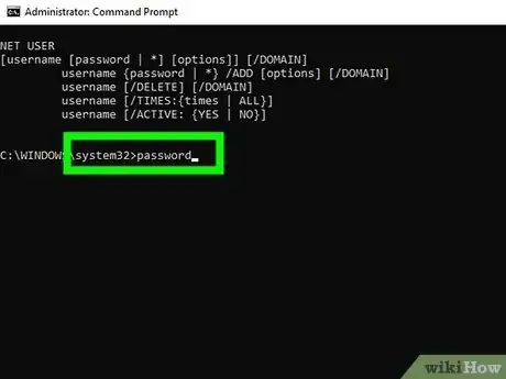 Image titled Change a Computer Password Using Command Prompt Step 8