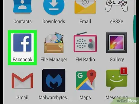 Image titled Hide Your Number of Friends on Facebook on Android Step 1