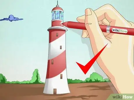 Image titled Draw a Lighthouse Step 6