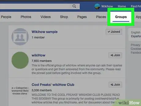 Image titled Join Groups on Facebook Step 9