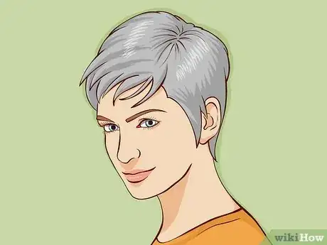 Image titled Wear Grey Hair Without Looking Old Step 1