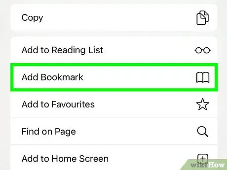 Image titled Bookmark on an iPad Step 3