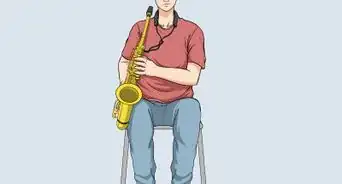 Hold a Saxophone