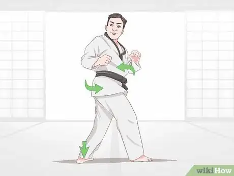 Image titled Execute Jump Kicks (Twio Chagi) in Taekwondo Step 19