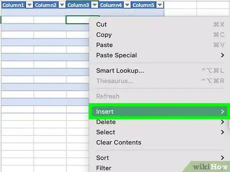 Image titled Add a Row to a Table in Excel Step 14