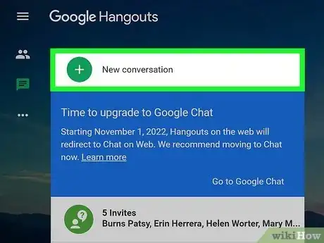 Image titled Send a Google Hangouts Invite Step 2