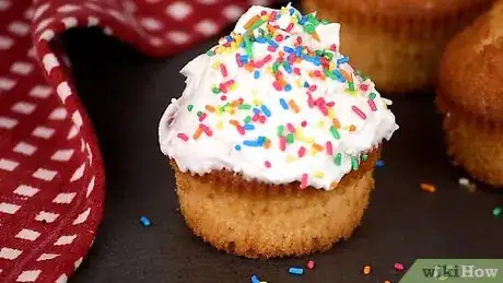 Image titled Decorate Cupcakes Without Icing Step 1