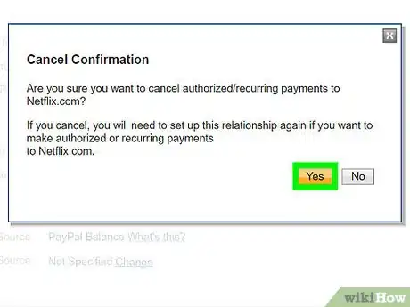 Image titled Cancel a Recurring Payment in PayPal Step 7