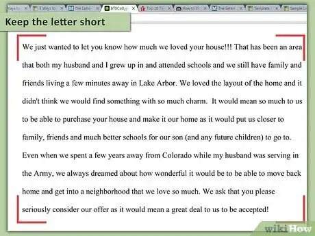 Image titled Write a Letter of Interest for a House Step 7