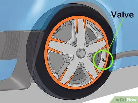 Image titled Let Air Out of a Tire Step 1