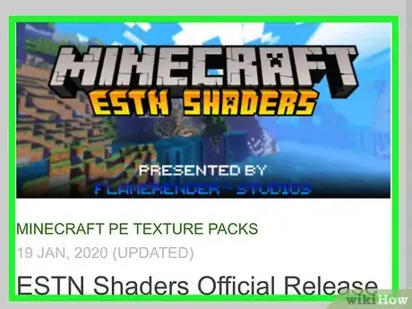 Image titled Download Shaders for Minecraft Pe Step 14