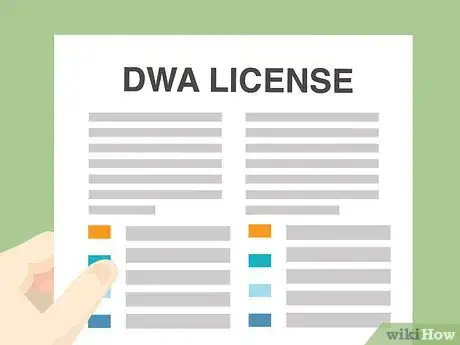 Image titled Get a DWA License Step 3
