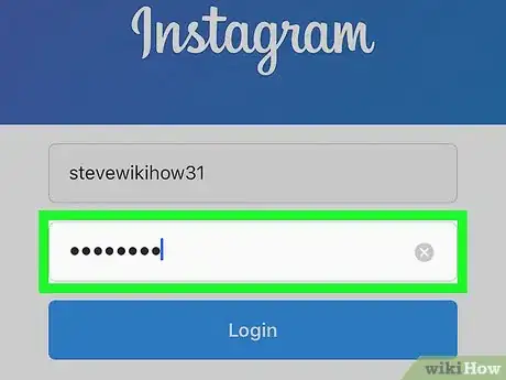 Image titled Log in to Instagram on iPhone or iPad Step 3