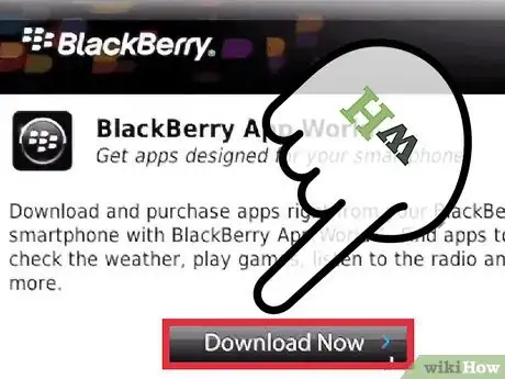 Image titled Install the Blackberry App World on an Older Blackberry Step 3