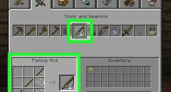 Make a Fishing Rod in Minecraft