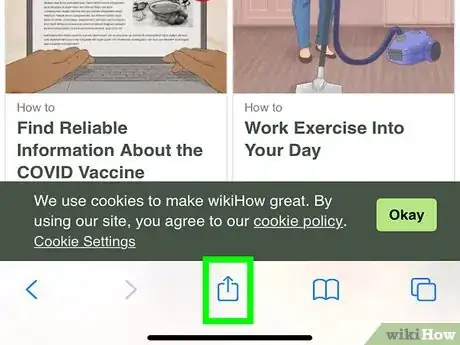 Image titled Bookmark on an iPad Step 2