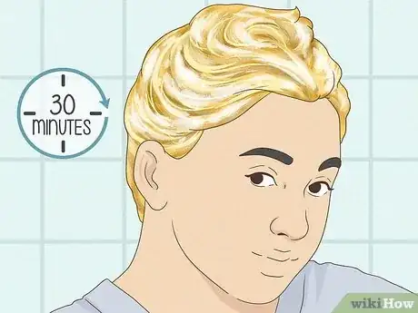 Image titled Dye Bleached Hair Back to Your Natural Color Step 9