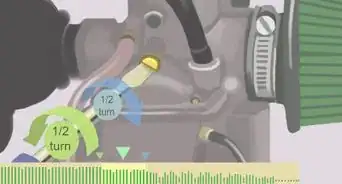 Adjust an Air Fuel Mixture Screw