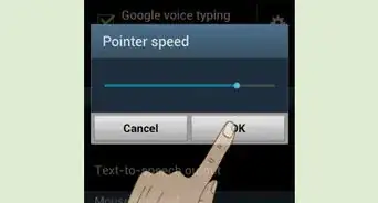 Change the Pointer Speed in Android