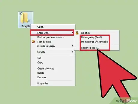 Image titled Add a Shared Folder in Windows 7 Step 2