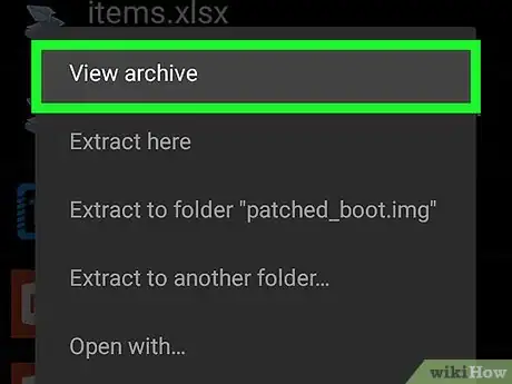 Image titled Open a Tar File on Android Step 18