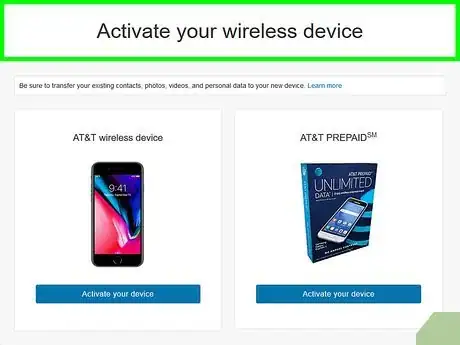 Image titled Activate an iPhone with AT&T Step 1