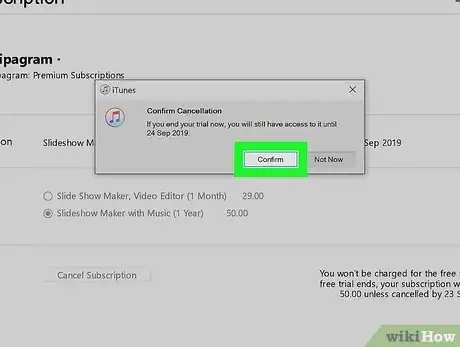 Image titled Cancel an iTunes Subscription on PC or Mac Step 8