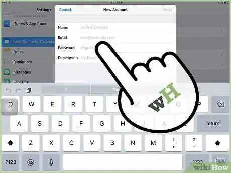 Image titled Set up Email on an iPad Step 17