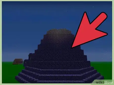 Image titled Create a Volcano in Minecraft Step 1