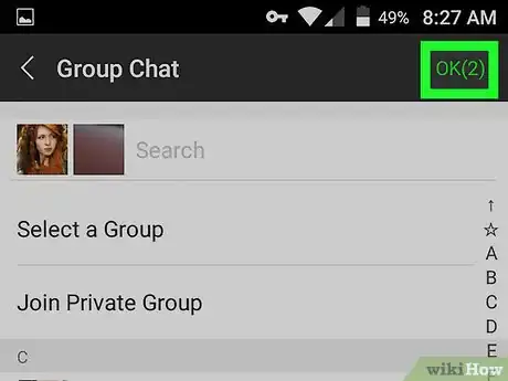 Image titled Create a Group Chat on WeChat Step 11