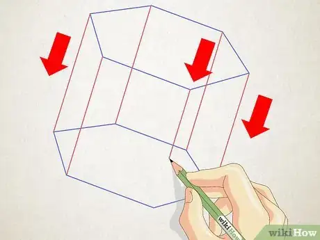 Image titled Draw a Hexagonal Prism Step 8