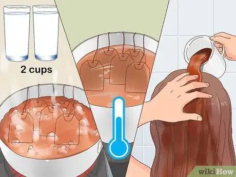 Image titled Color Your Hair Without Using Hair Dye Step 2