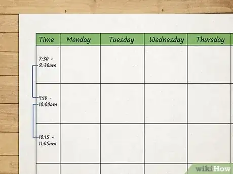 Image titled Make a Study Timetable Step 8