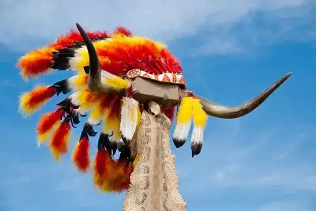 Image titled Native American Headdress