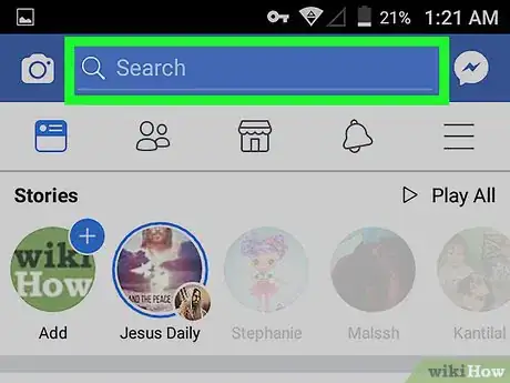 Image titled Share a Facebook Page on Android Step 2