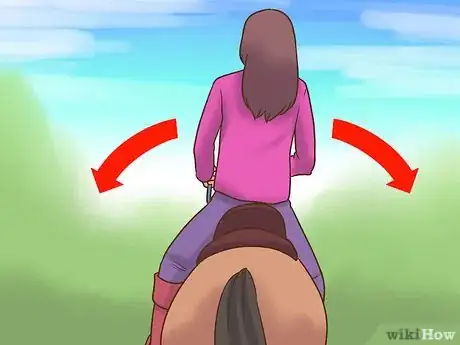 Image titled Teach a Horse to Neck Rein Step 12