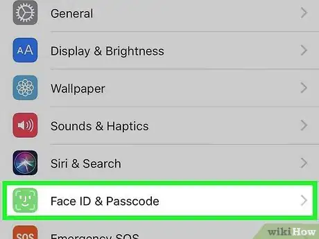 Image titled Set Up Face ID on iPhone 11 Step 2