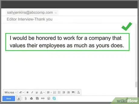 Image titled Write a Follow Up Email for a Job Application Step 13