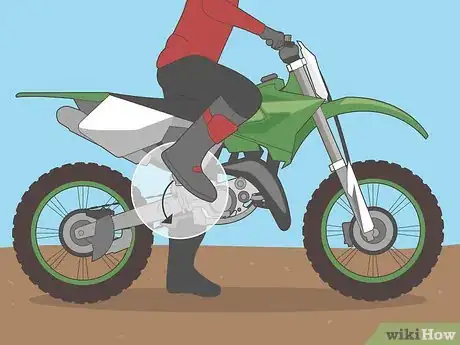 Image titled Start a Dirtbike Step 1