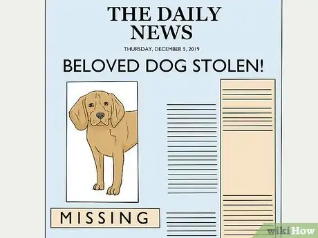 Image titled Report a Stolen Dog Step 8