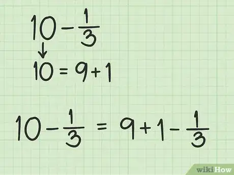 Image titled Subtract Fractions from Whole Numbers Step 7