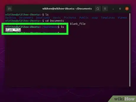 Image titled Create a File in a Directory in Linux Step 5