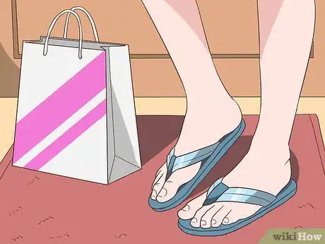 Image titled Prevent Flip Flops from Hurting Your Feet Step 1